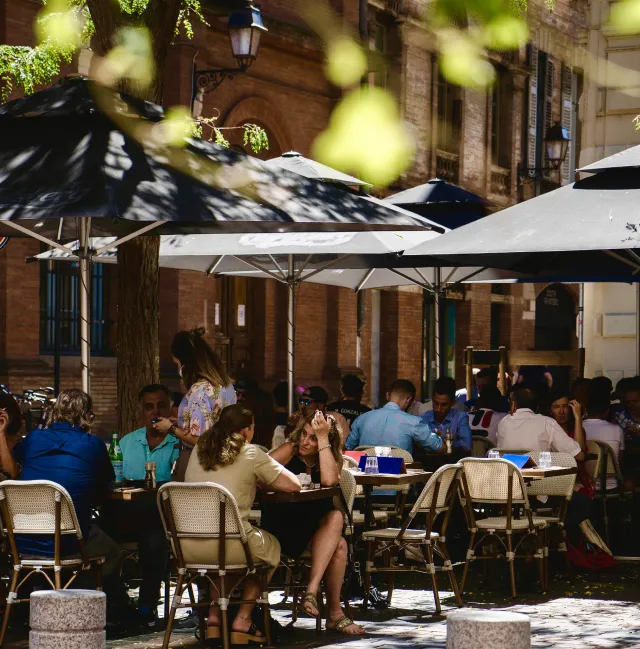 Photo de la terrasse de la Prima Lova